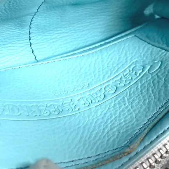 CHROME HEARTS REC ZIP 3PTCH 3 CEMETERY CLOTH PATCH Zip Around Long Wallet - Picture 10 of 15